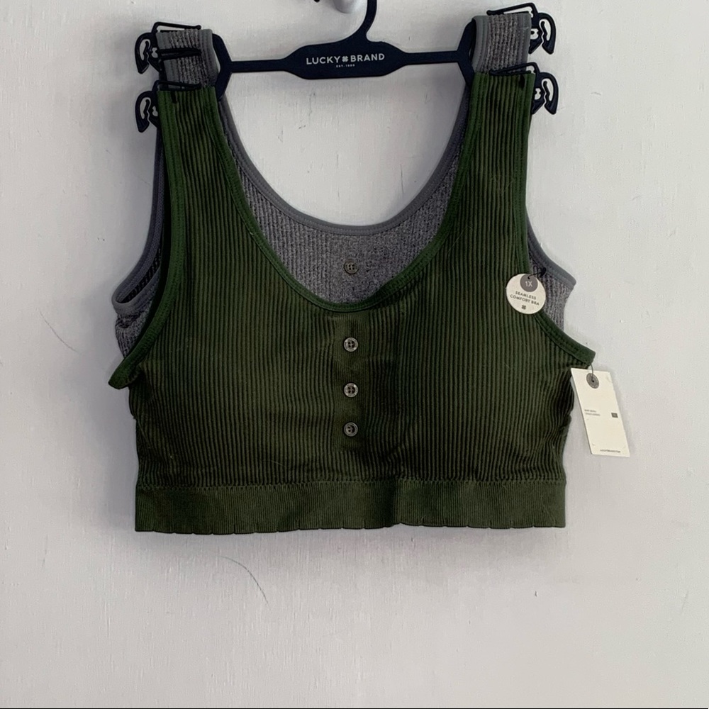 Lucky Brand bralette set NWT